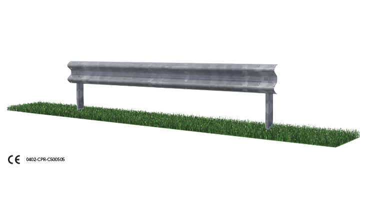 N2-W3 CC4 enkeltsidig rekkverk